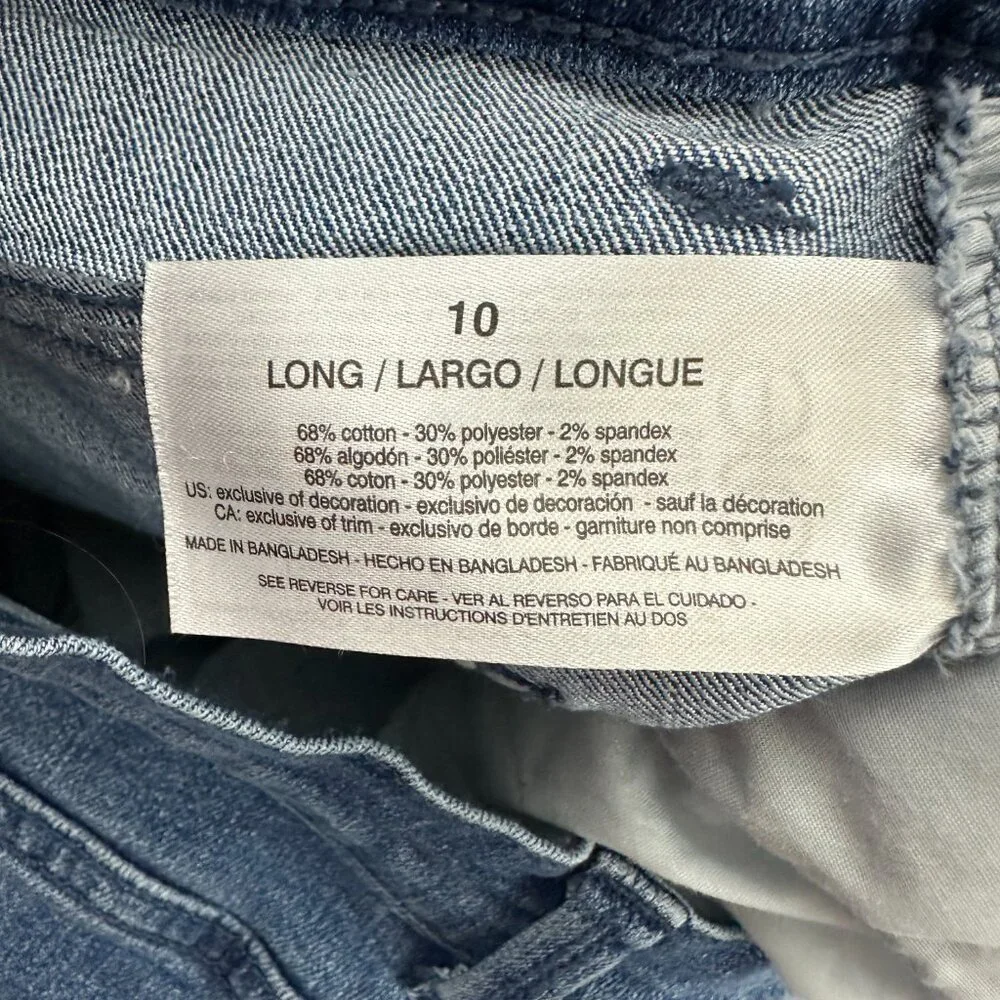 Gloria Vanderbilt Amanda Straight Leg Women's size 10P‎ Dark Blue Denim Jeans